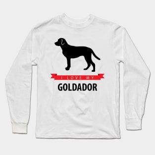 I Love My Goldador Long Sleeve T-Shirt